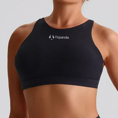 Hype High Neck Sports Bra