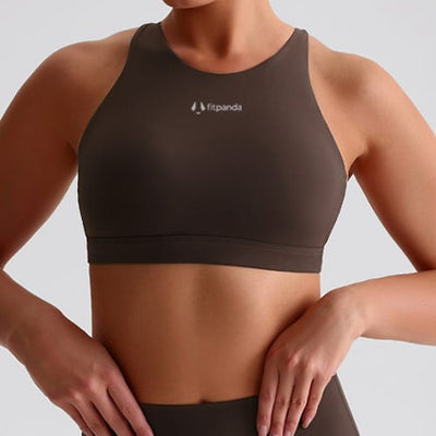 Hype High Neck Sports Bra