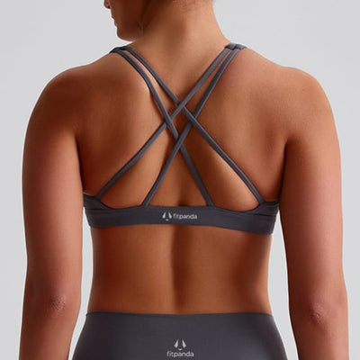Hype High Neck Sports Bra