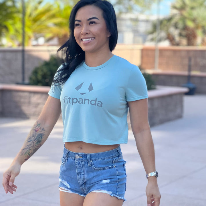 Flowy Cropped Tee