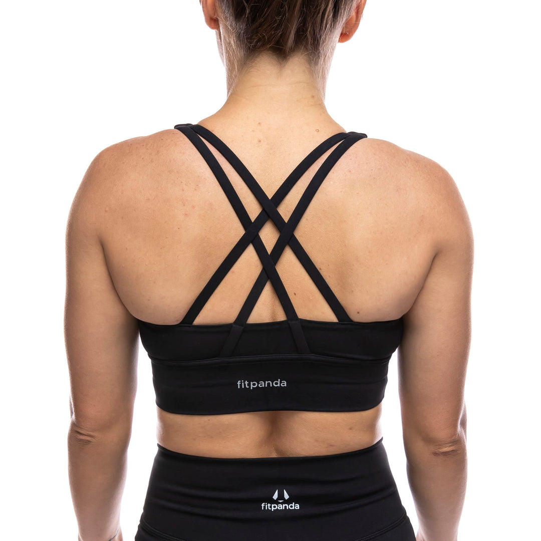 Criss-Cross Sports Bra